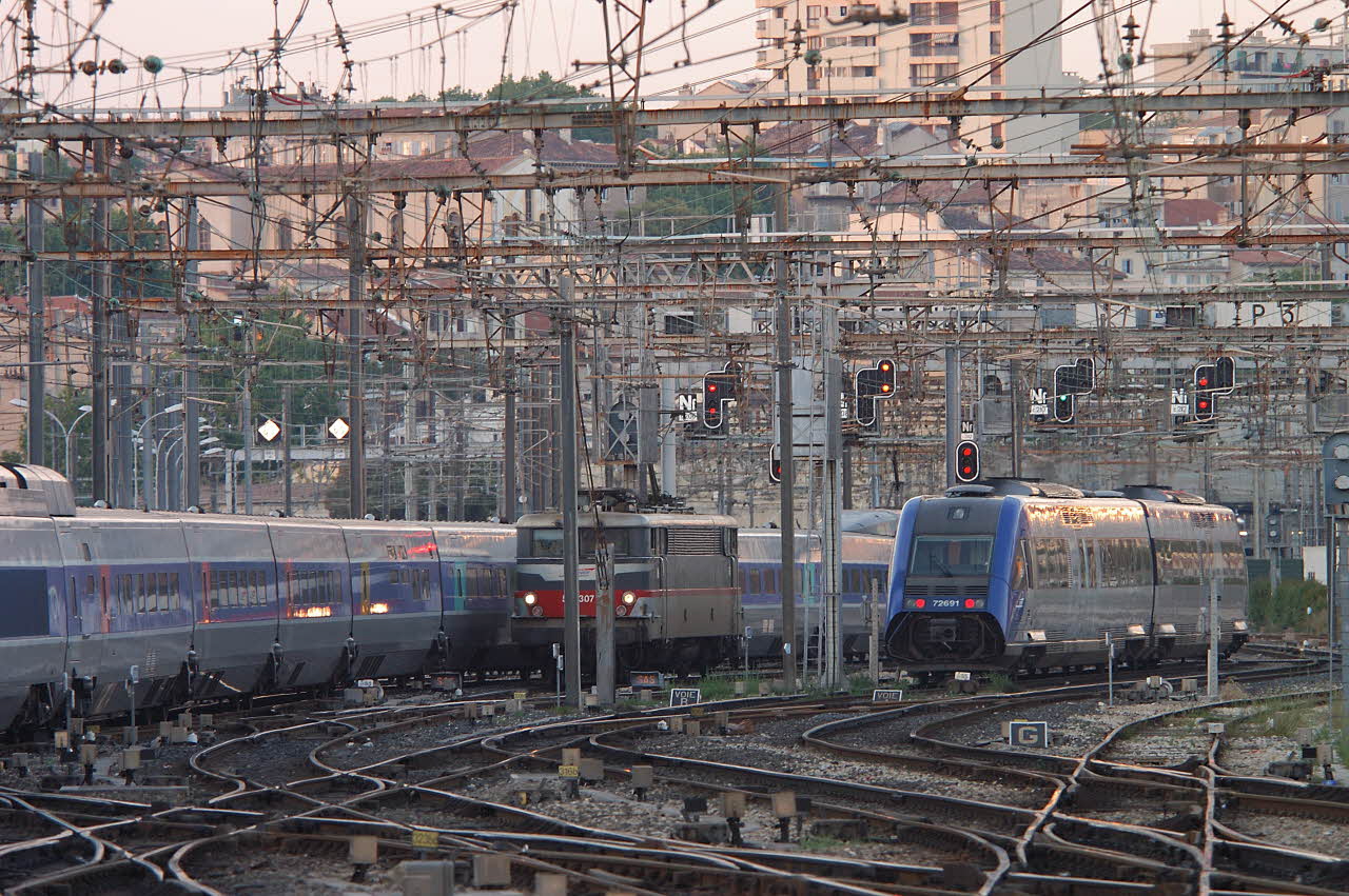 Gare Saint-Charles. Crédit : RFF / GIRAUD Philippe
