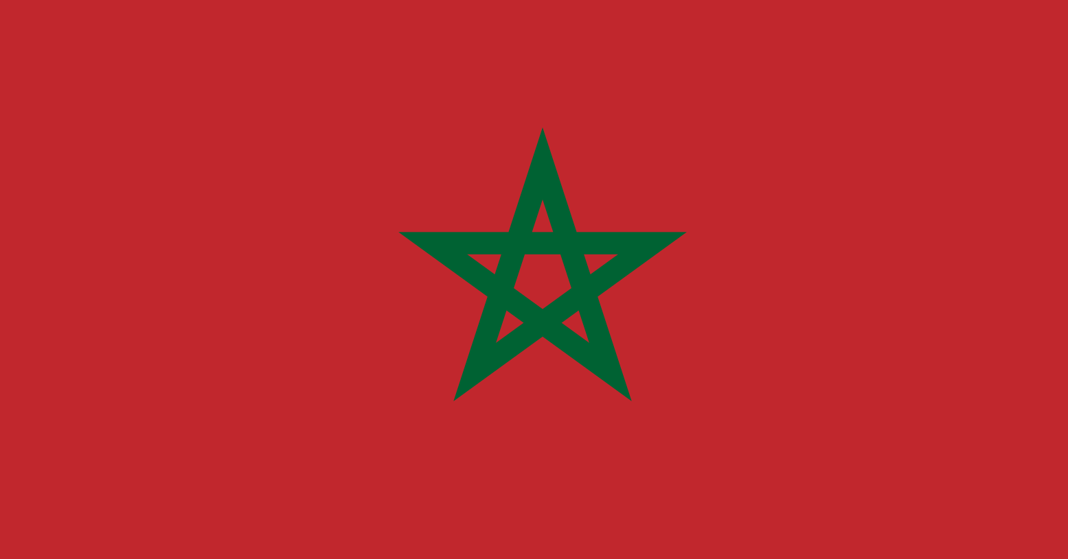 Drapeau Maroc