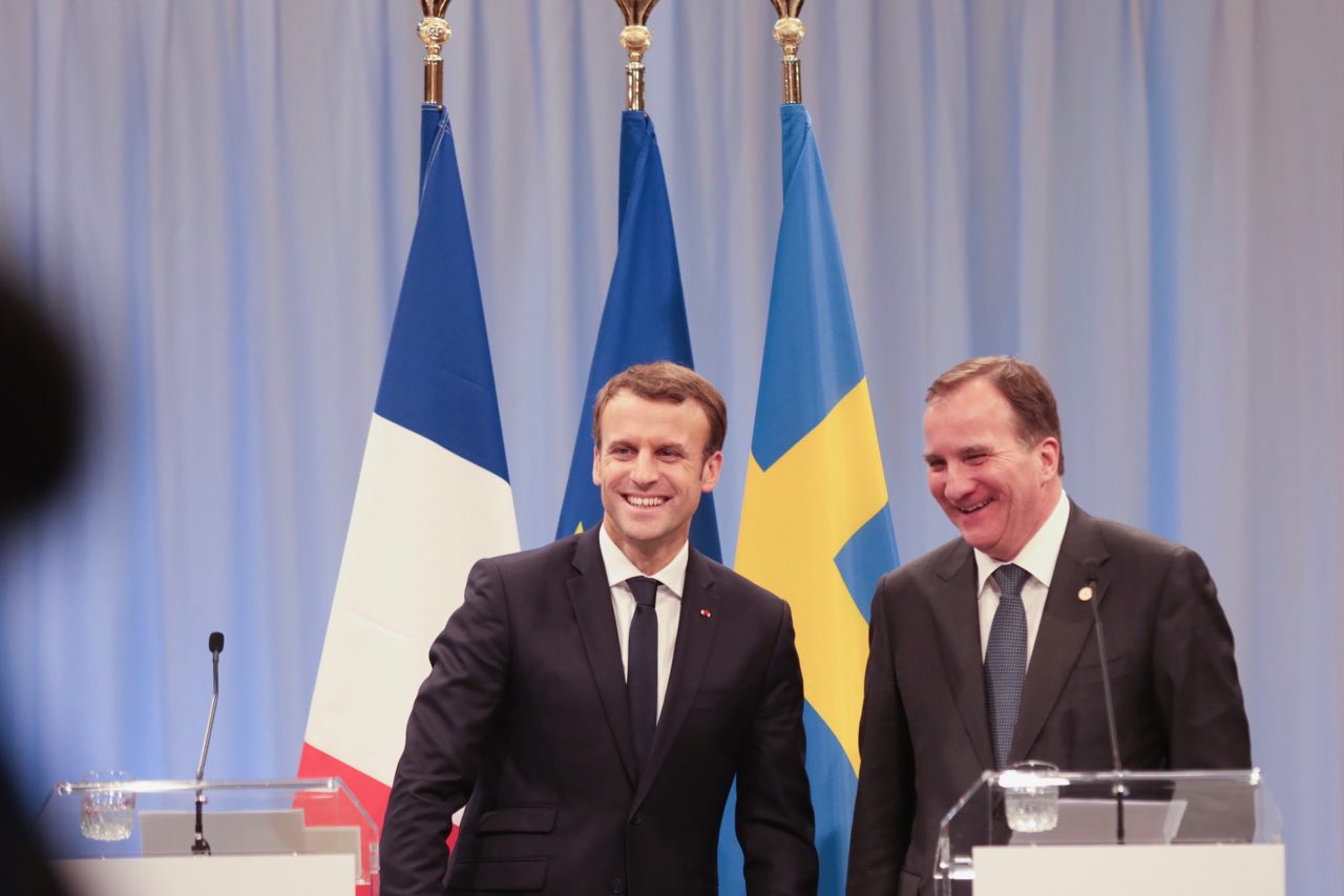 Macron Suède nov 2017 © Elysée