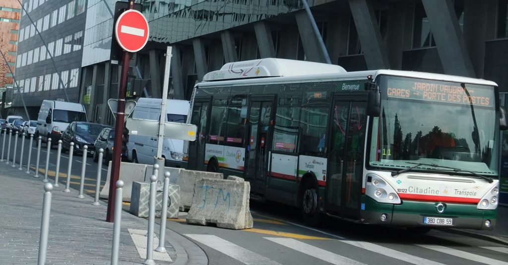 Lille transports 
bus du reseau Transpole