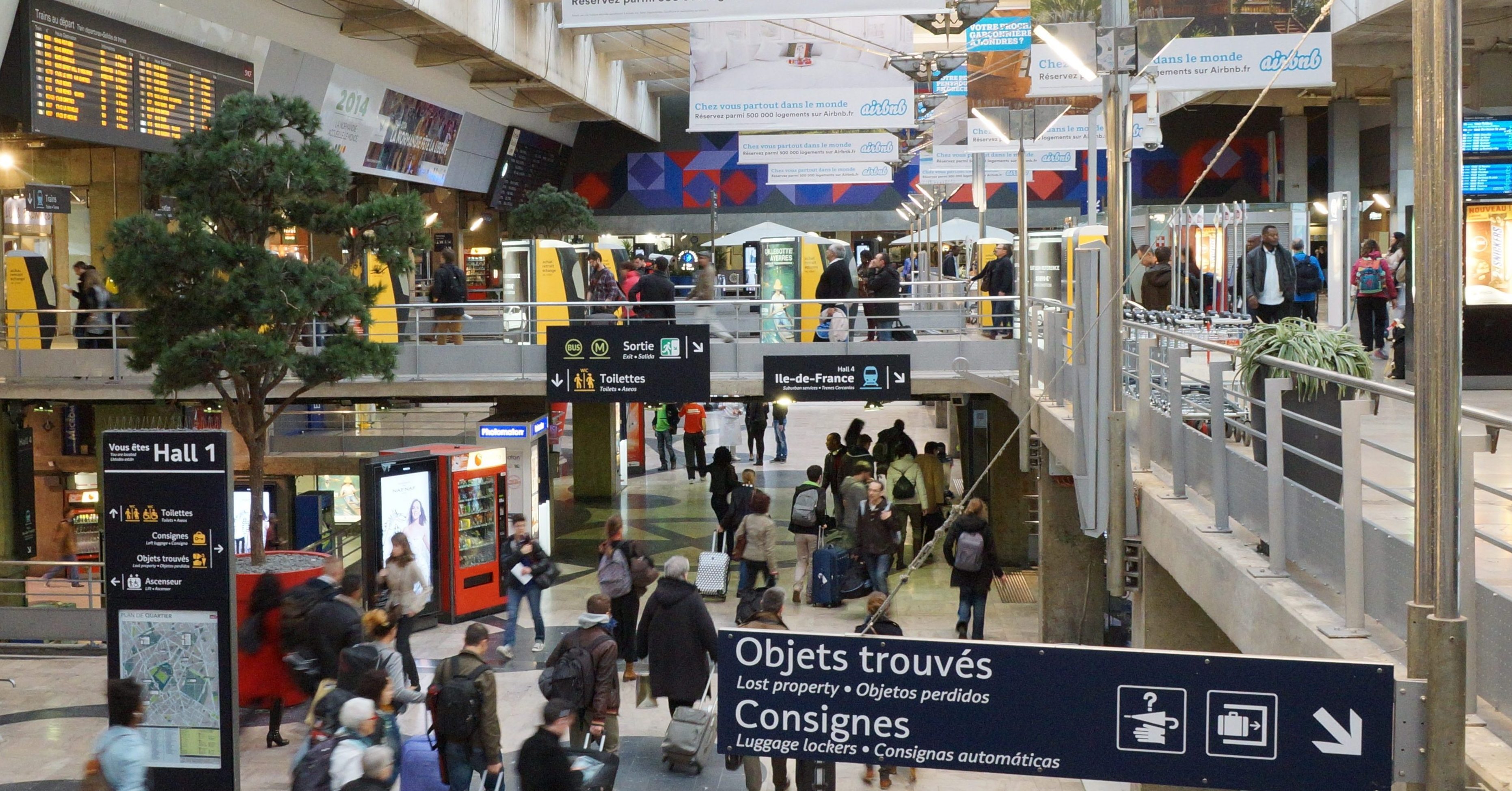 Gare Montparnasse, Paris, France.
avril 2014
(c)CC  Chris Sampson