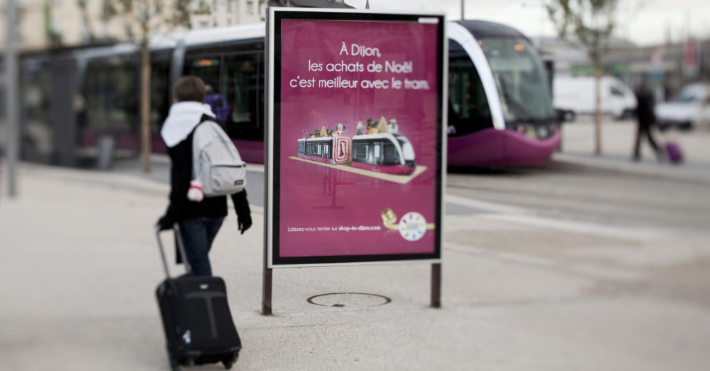 Reportage sur la premire ligne de tramway de Dijon (T1), mise en service depuis le mois de septembre 2012.
© Keolis Julien DANIEL pour ANGIE