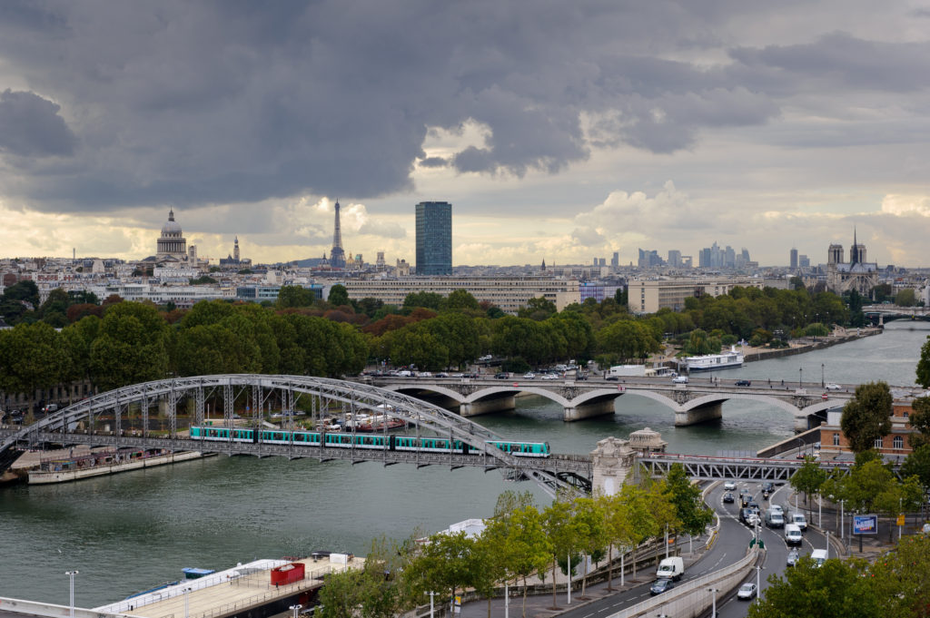 Vue de Paris depuis le siege de la RATP