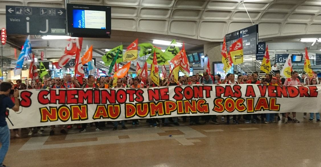 SUD Rail grève syndicat