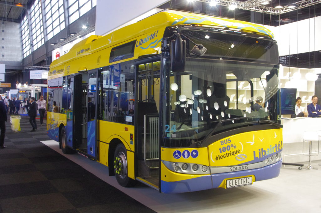 Bus Solaris Urbino électrique pour Sète Agglopole Mobilité