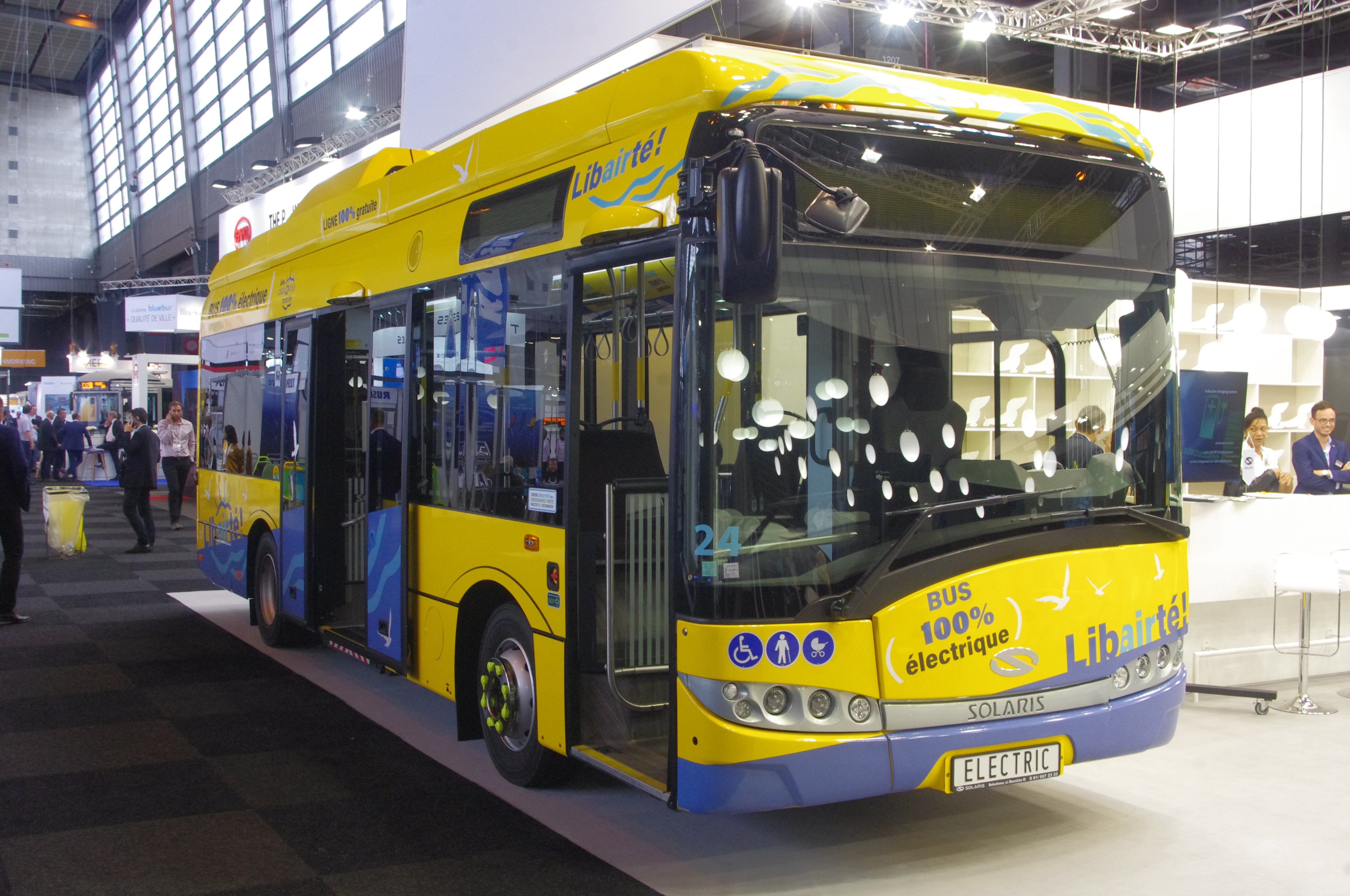 Bus Solaris Urbino électrique pour Sète Agglopole Mobilité