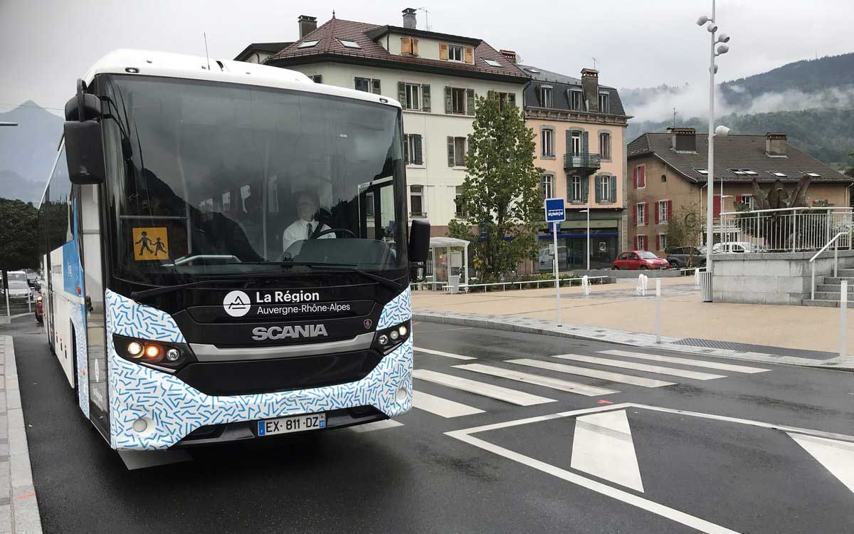 Car GNV de la région Rhônes-Alpes
