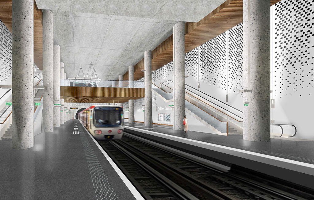 Métro Lyon ligne B