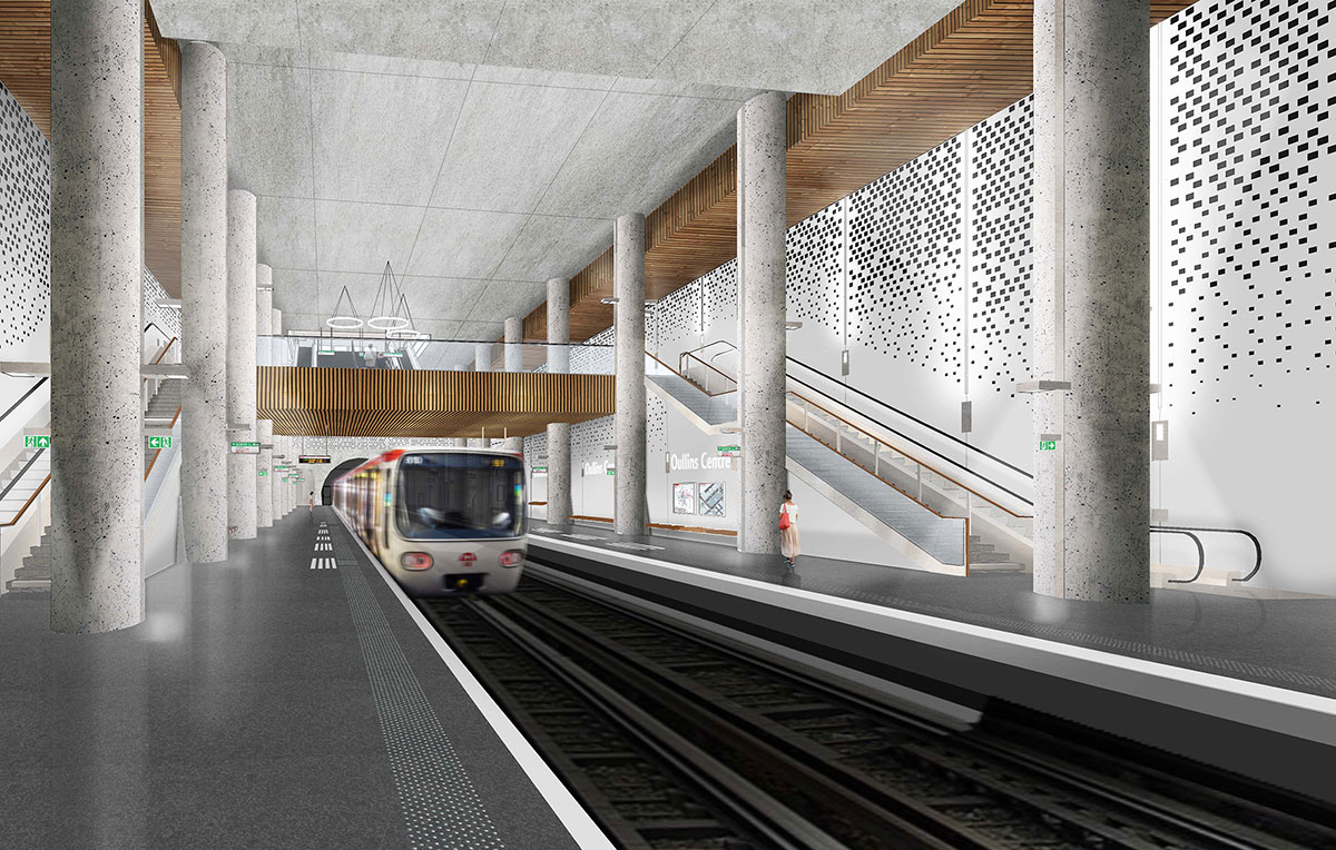 Métro Lyon ligne B