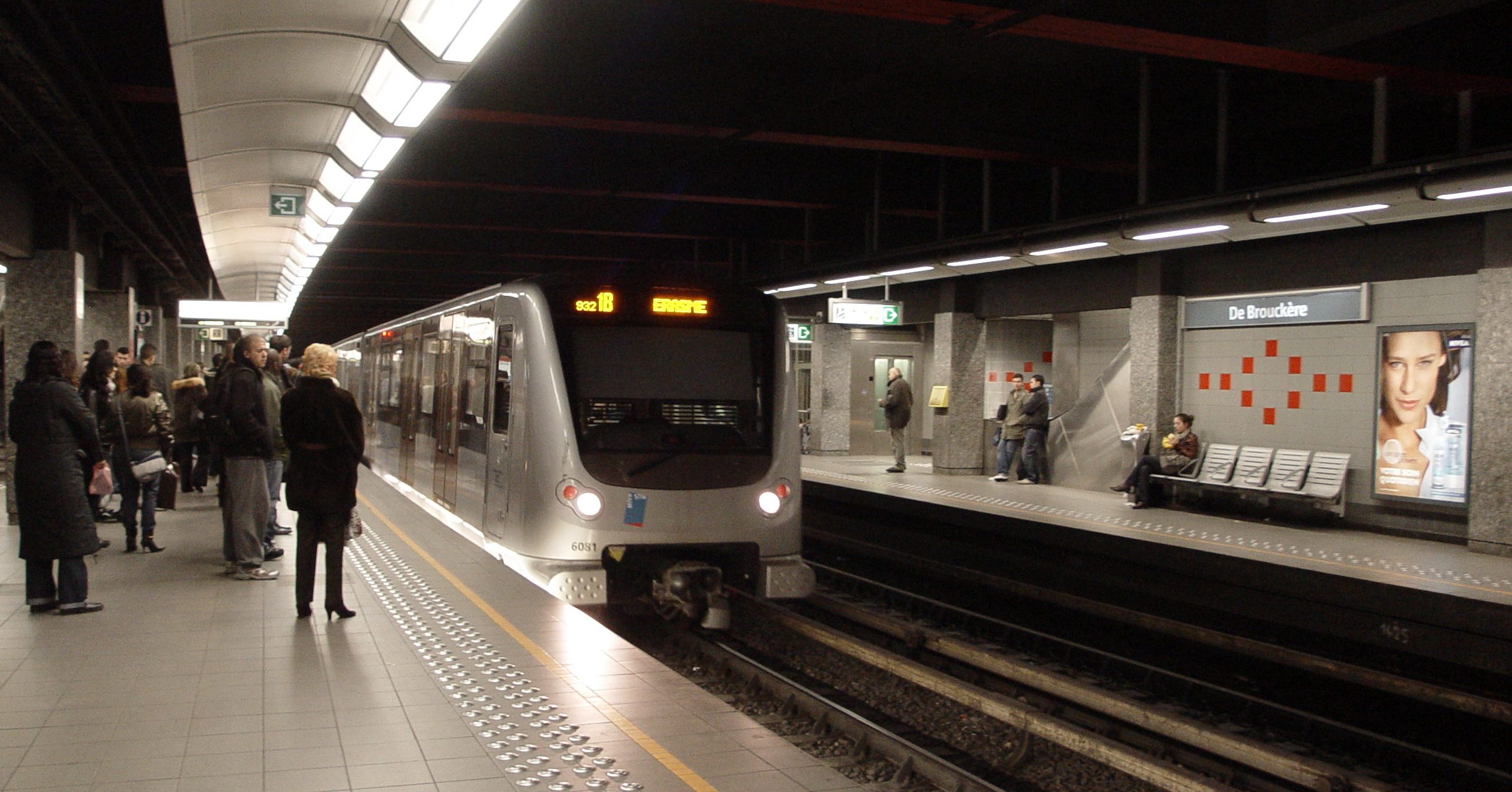 BOA CONSTRUIT PAR CAF POUR LE RESEAU DU METRO DE BRUXLLES ( STIB)
(c) Demets Caroline - STIB