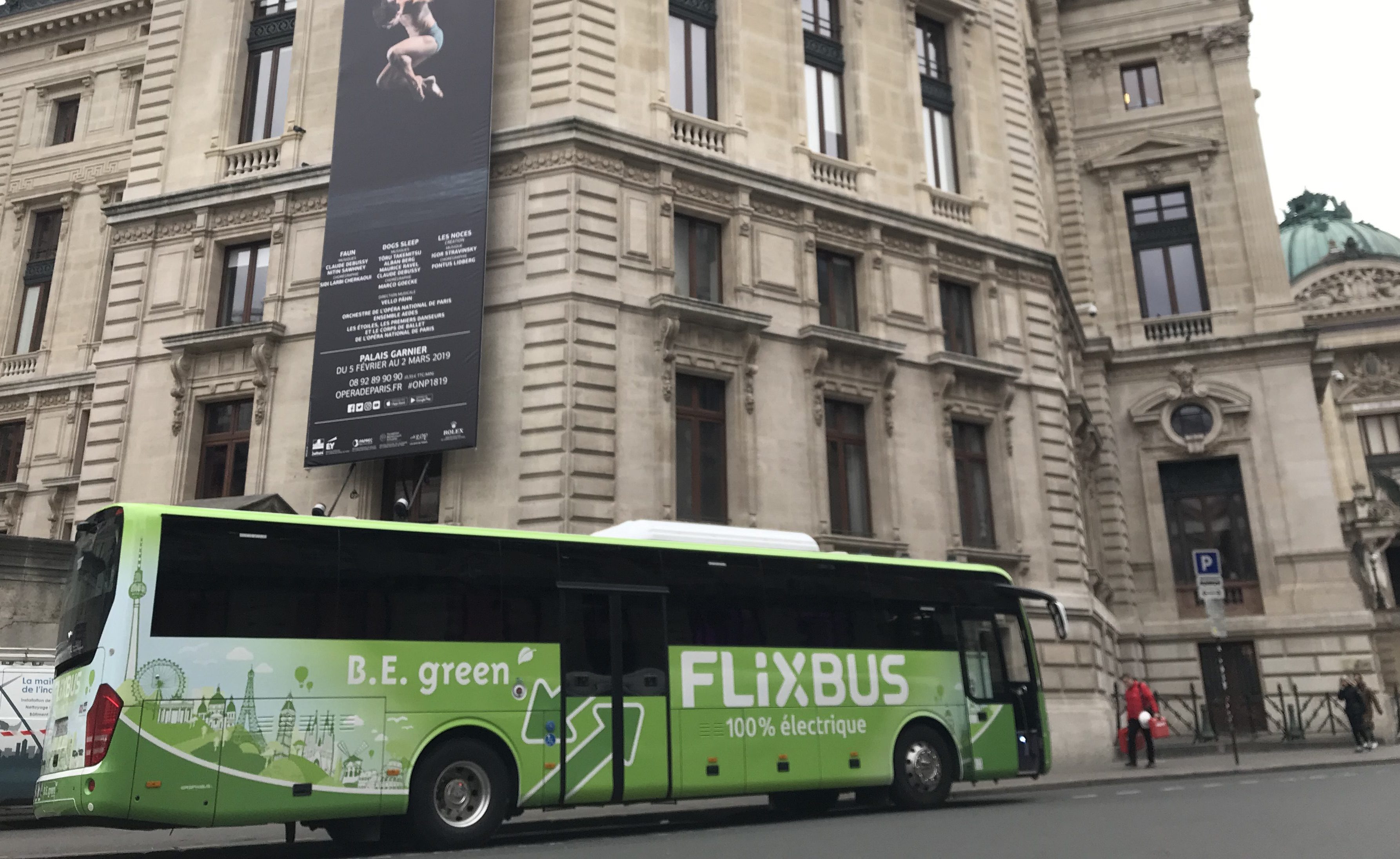 autocar électrique FlixBus (Be green)