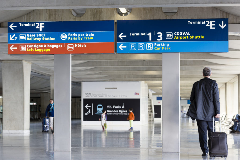 Module de liaison en zone publique, Terminal 2E, Paris-Charles de Gaulle ADP