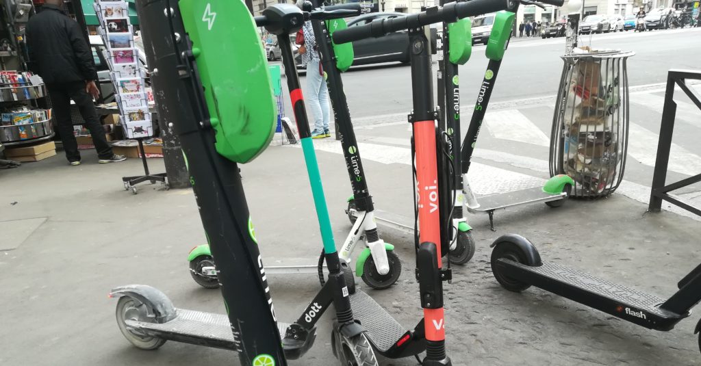 Trottinnettes Paris