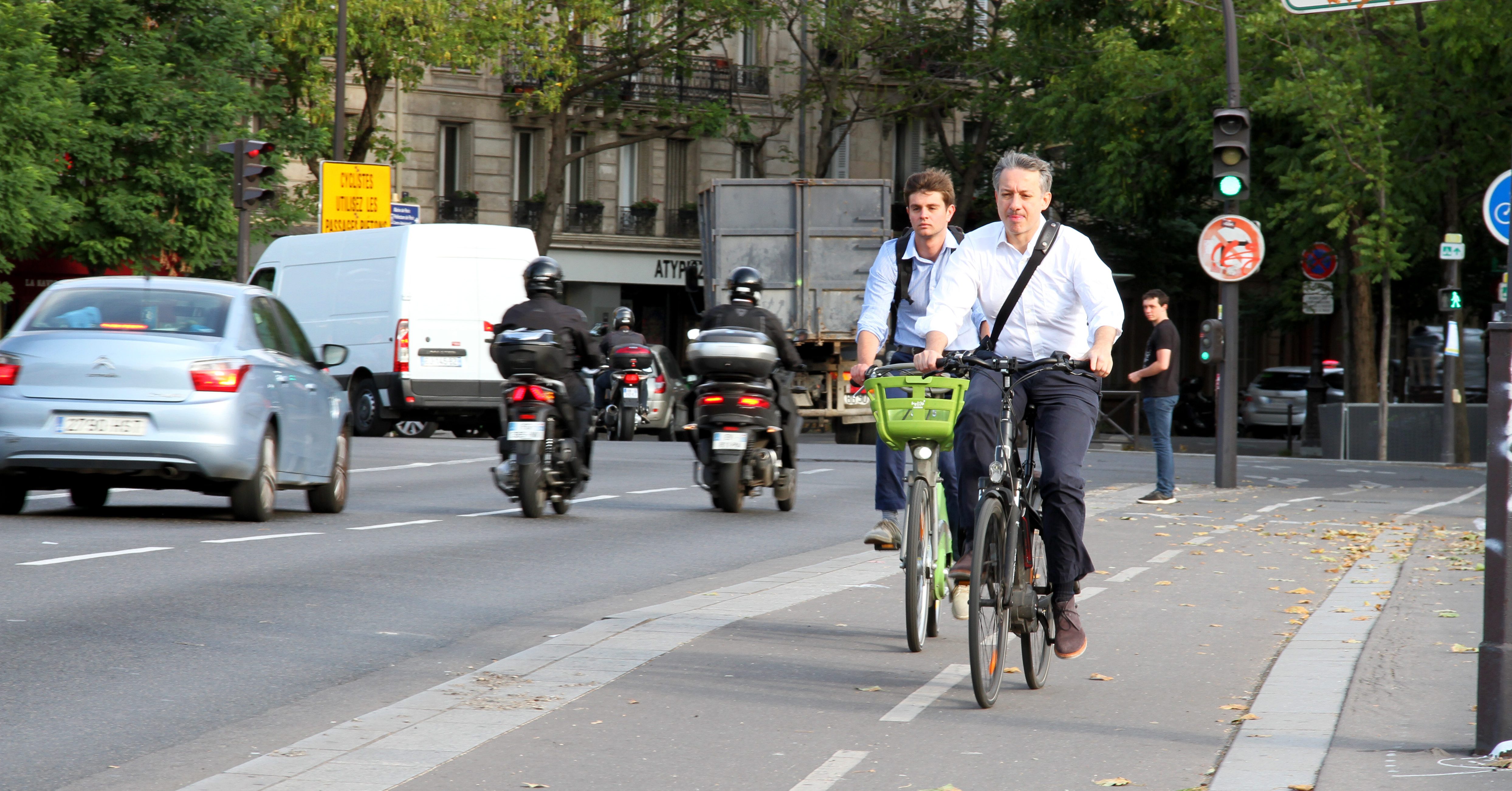 Piste cyclable Paris 2019 vélotafeurs