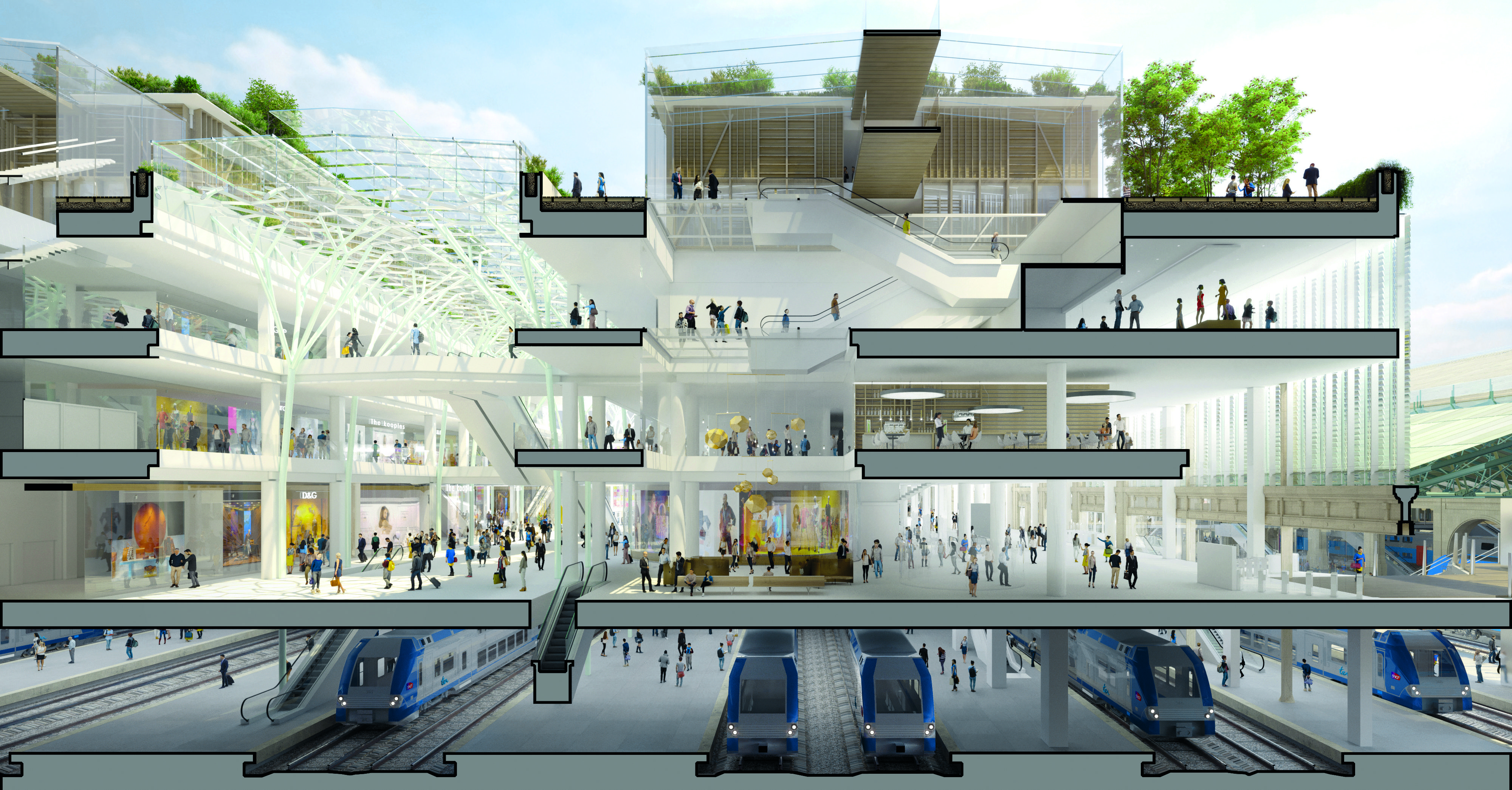 Projet gare du Nord
