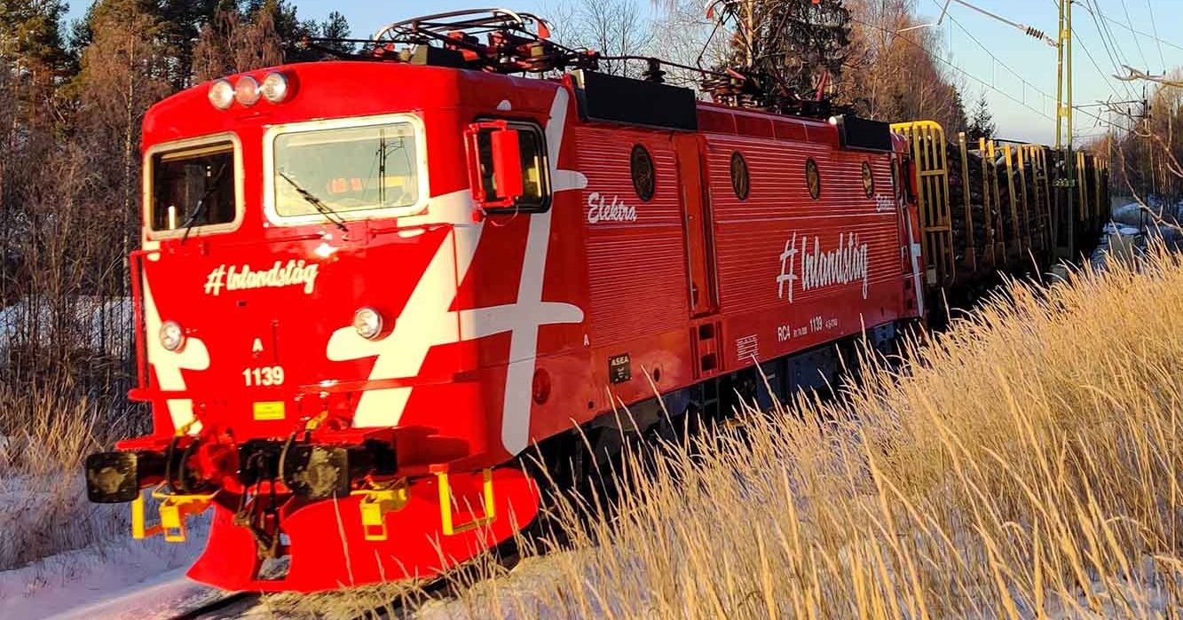 Locomotive électrique Rc4 Inlandsbanan
