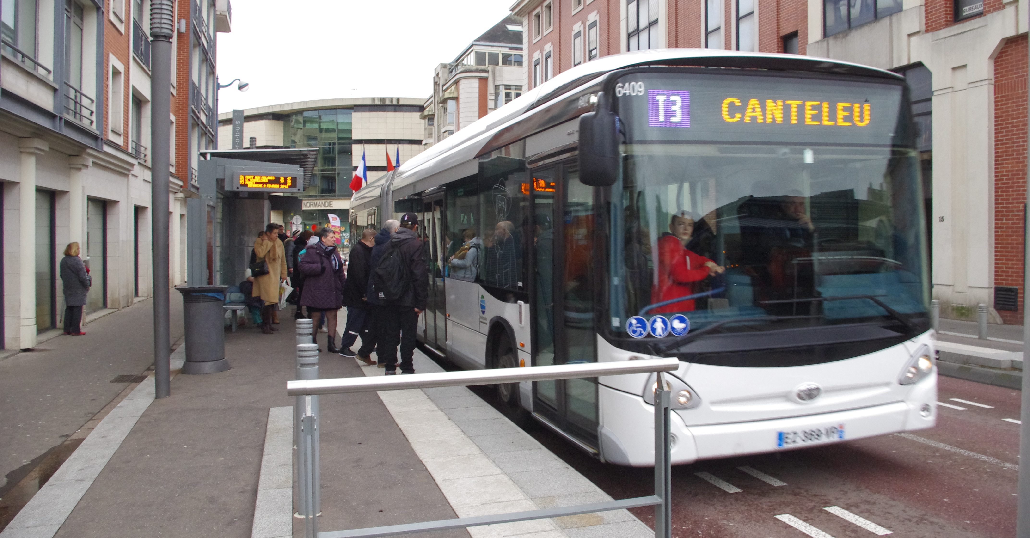 Bus Teor à Rouen