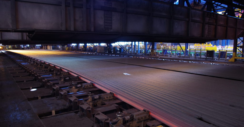 Production de rails à Hayange