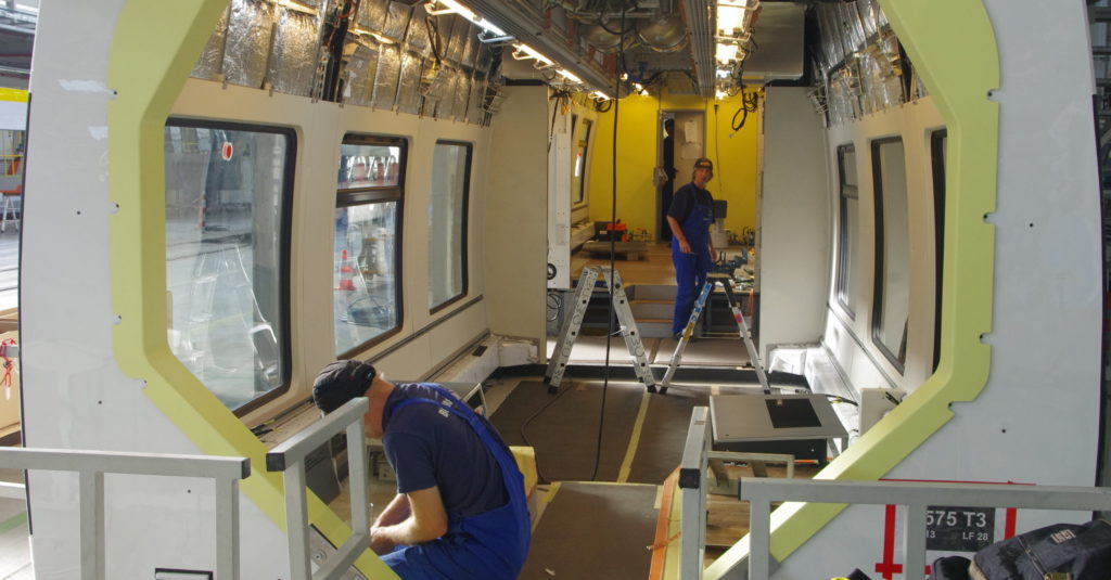 Production du Talent 3 par Bombardier à Hennigsdorf