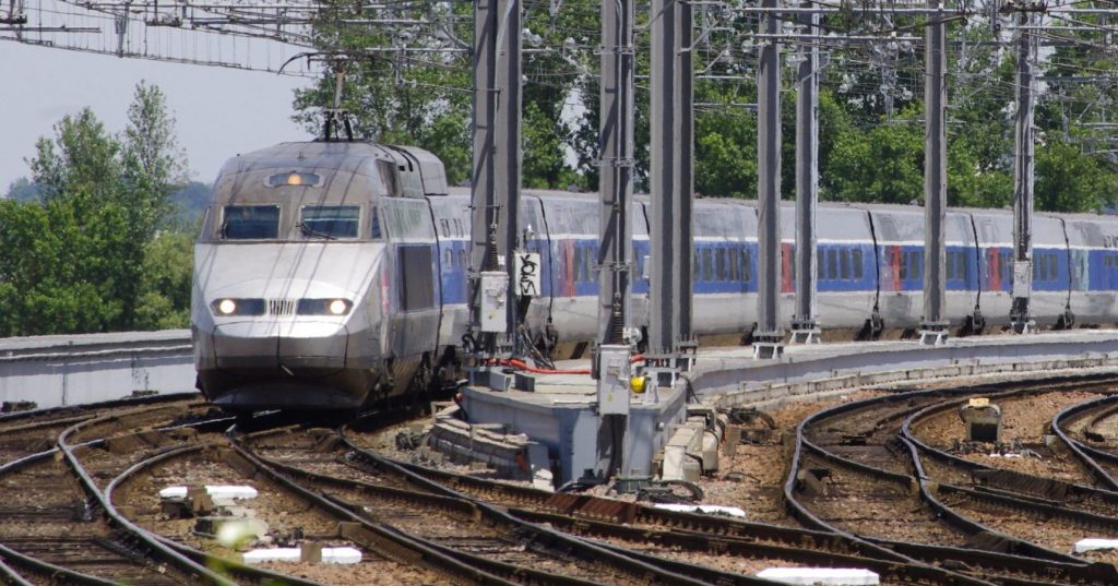 TGV SNCF Atlantique à Bordeaux