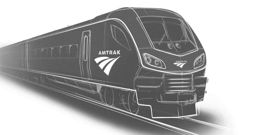Train Siemens pour Amtrak