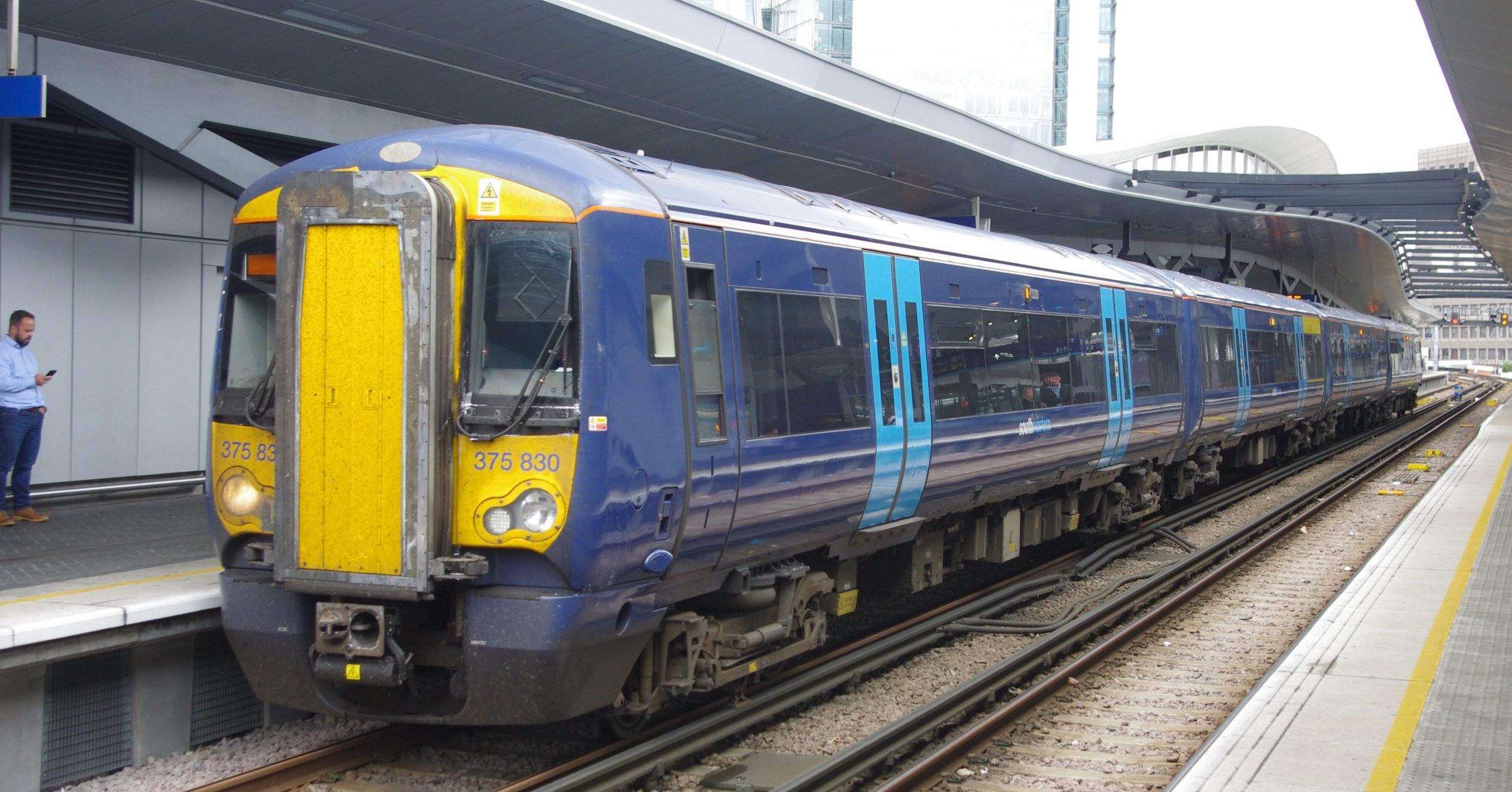 Train Southeastern à London Bridge
Londres