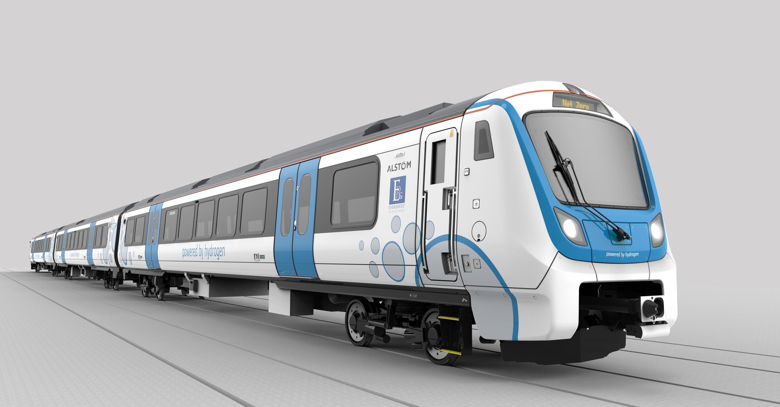 Rame Alstom Aventra hydrogène Eversholt