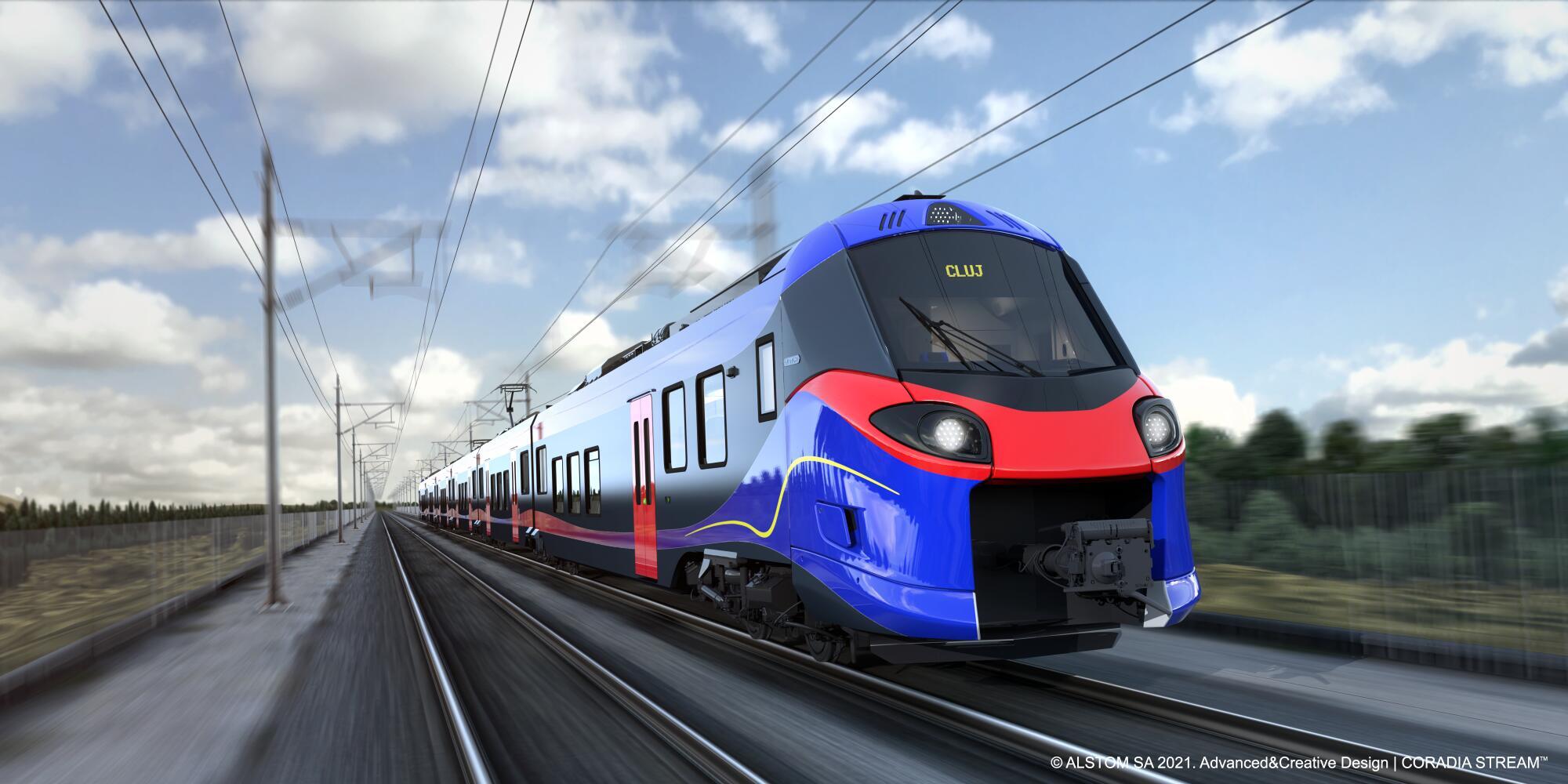 Coradia Stream Alstom Roumanie
