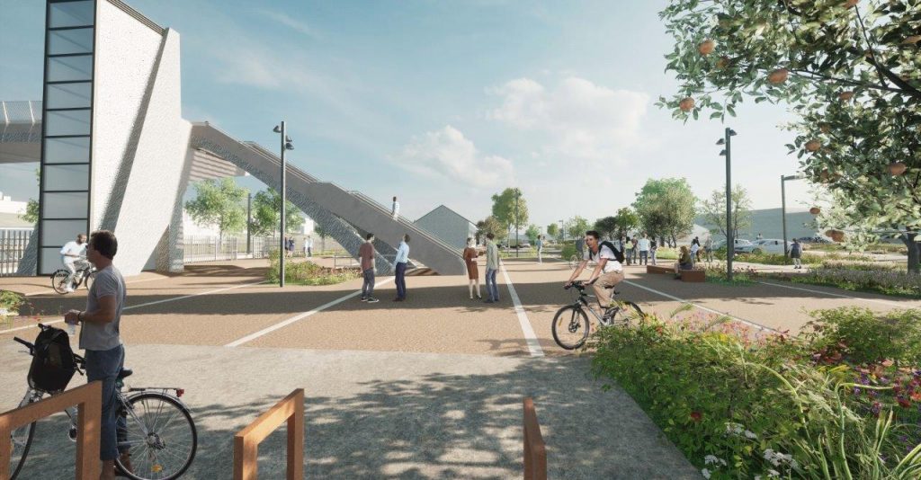pole d'échange multimodal de La Couronne