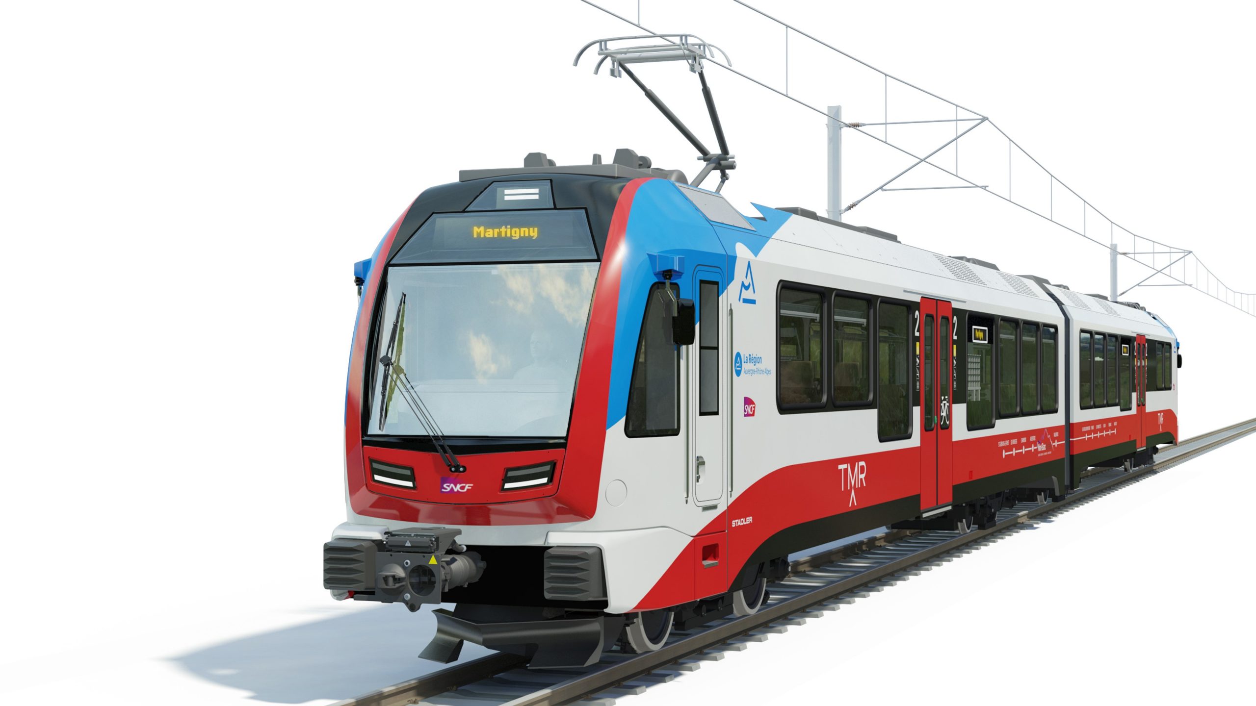 Future rame Stadler Z890 pour Mont Blanc Express