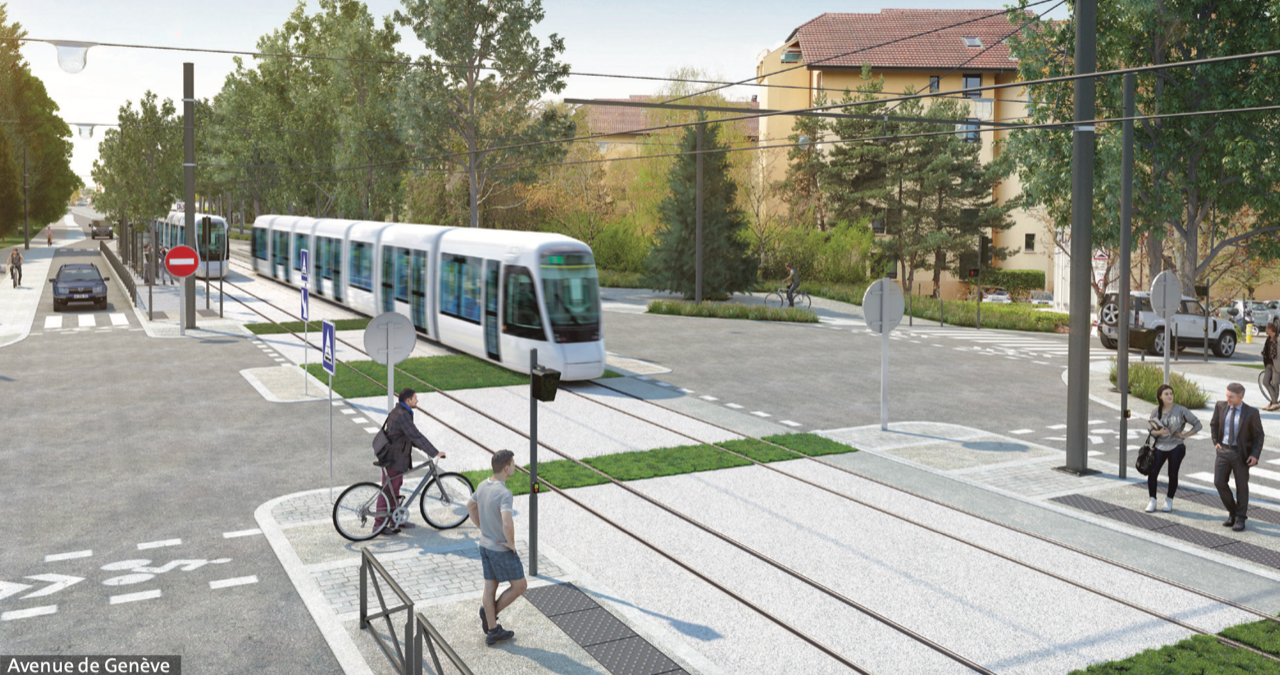 tramway de Genève