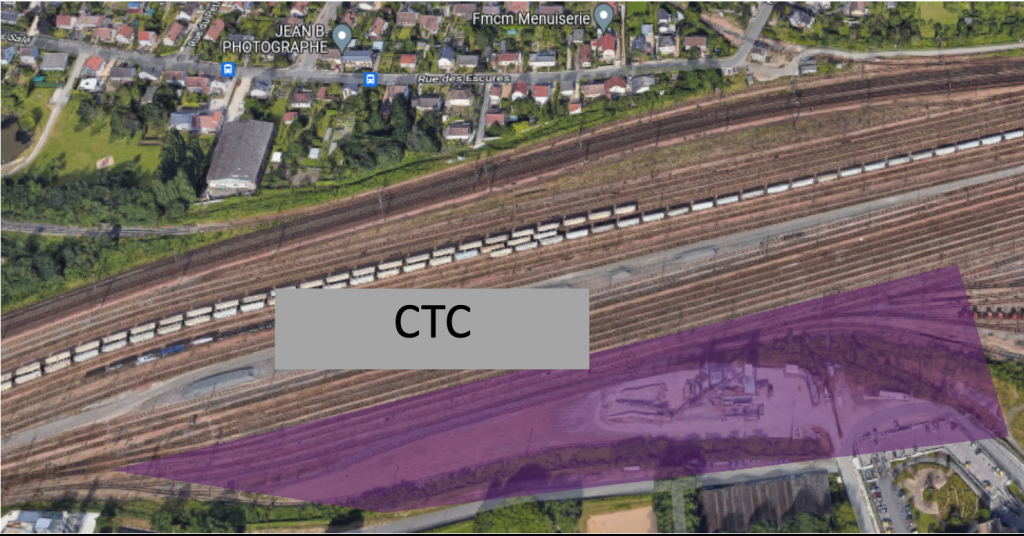 Les Aubrais Futur site transport combiné