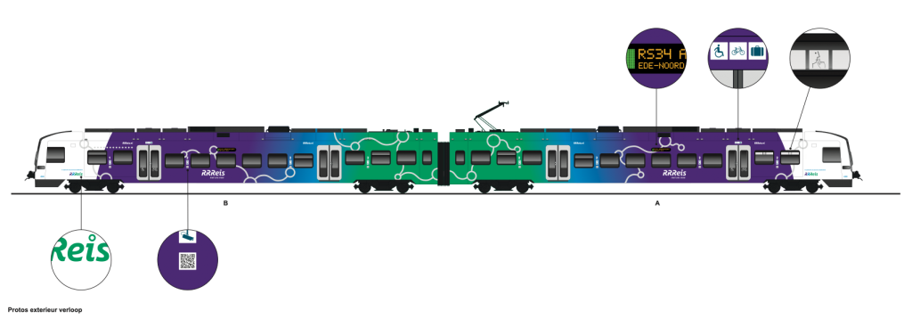 Modernisation d'une rame Protos, Keolis Pays-Bas