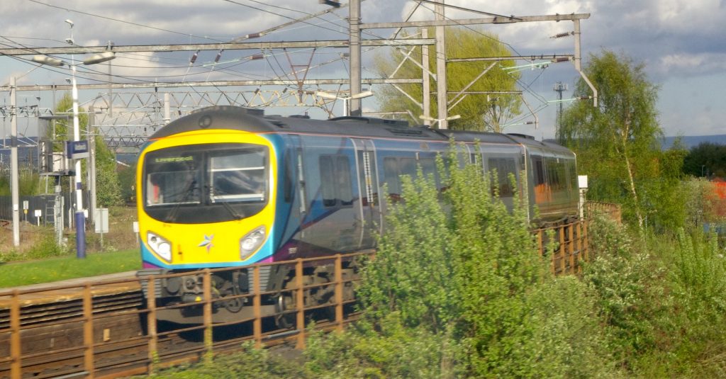 Train TransPennine Express à Manchester