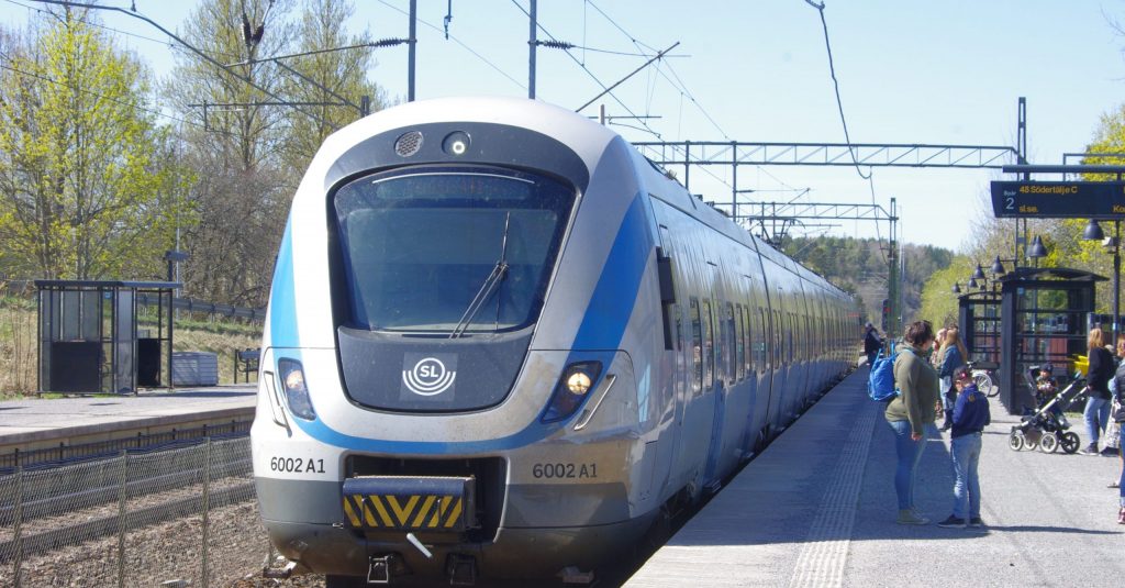 pendeltåg RER Stockholm