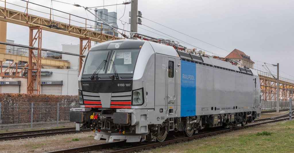Locomotive Siemens pour Railpool