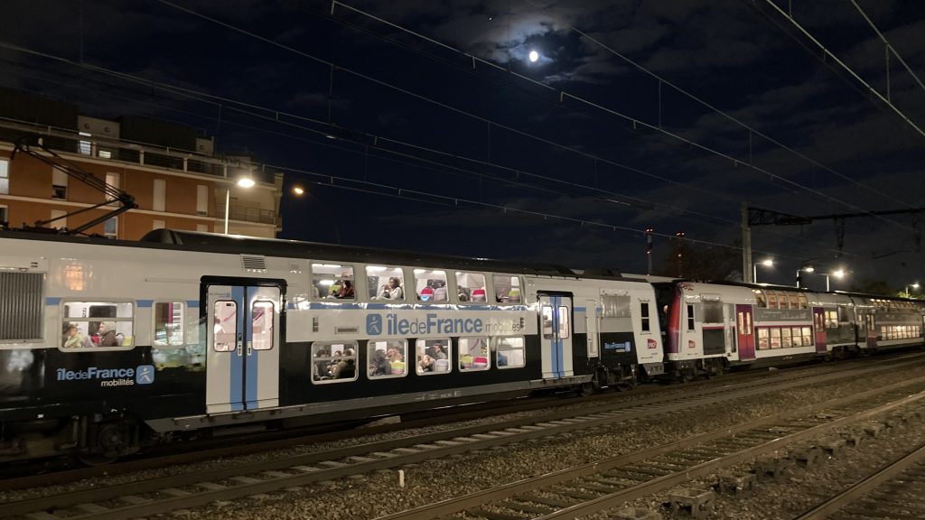 RER C à Vitry-sur-Seine.