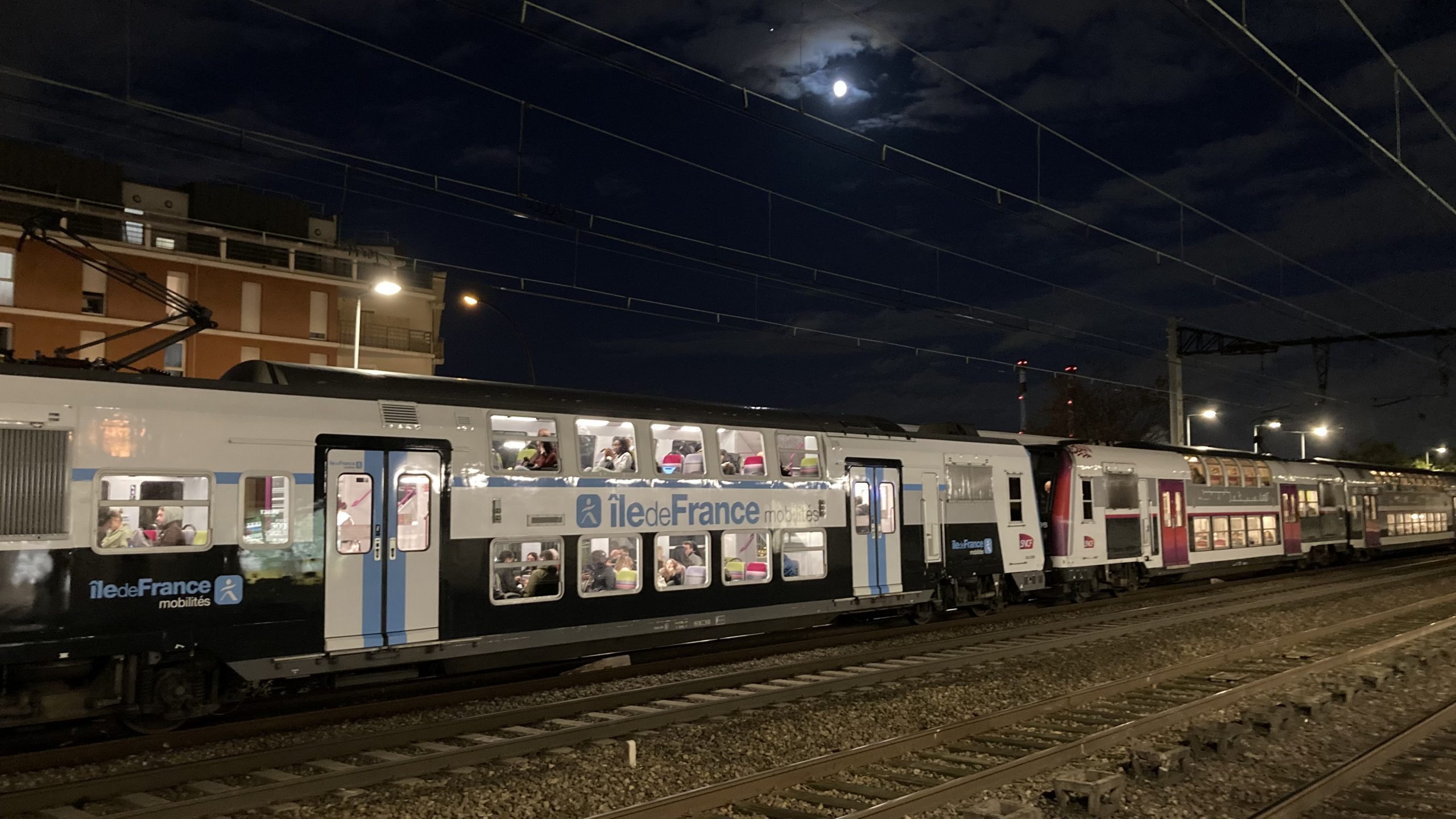 RER C à Vitry-sur-Seine.