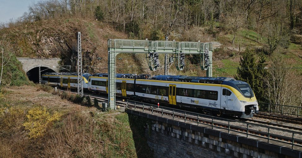 Train à batteries Siemens Mireo Plus B dans le Bade-Wurtemberg