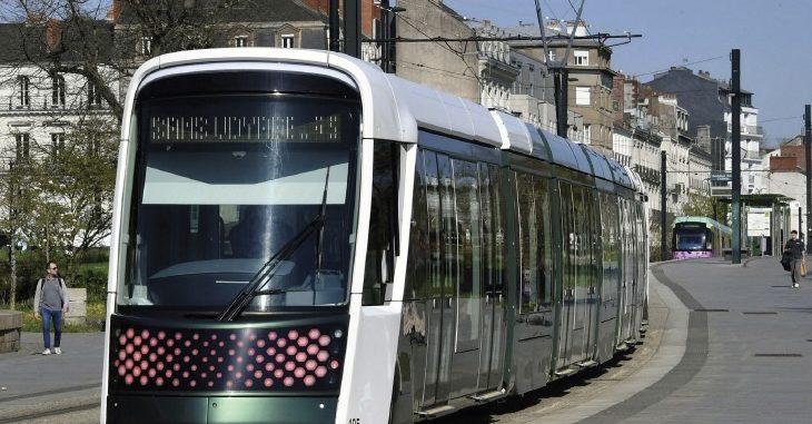 Tram Alstom Citadis Nantes