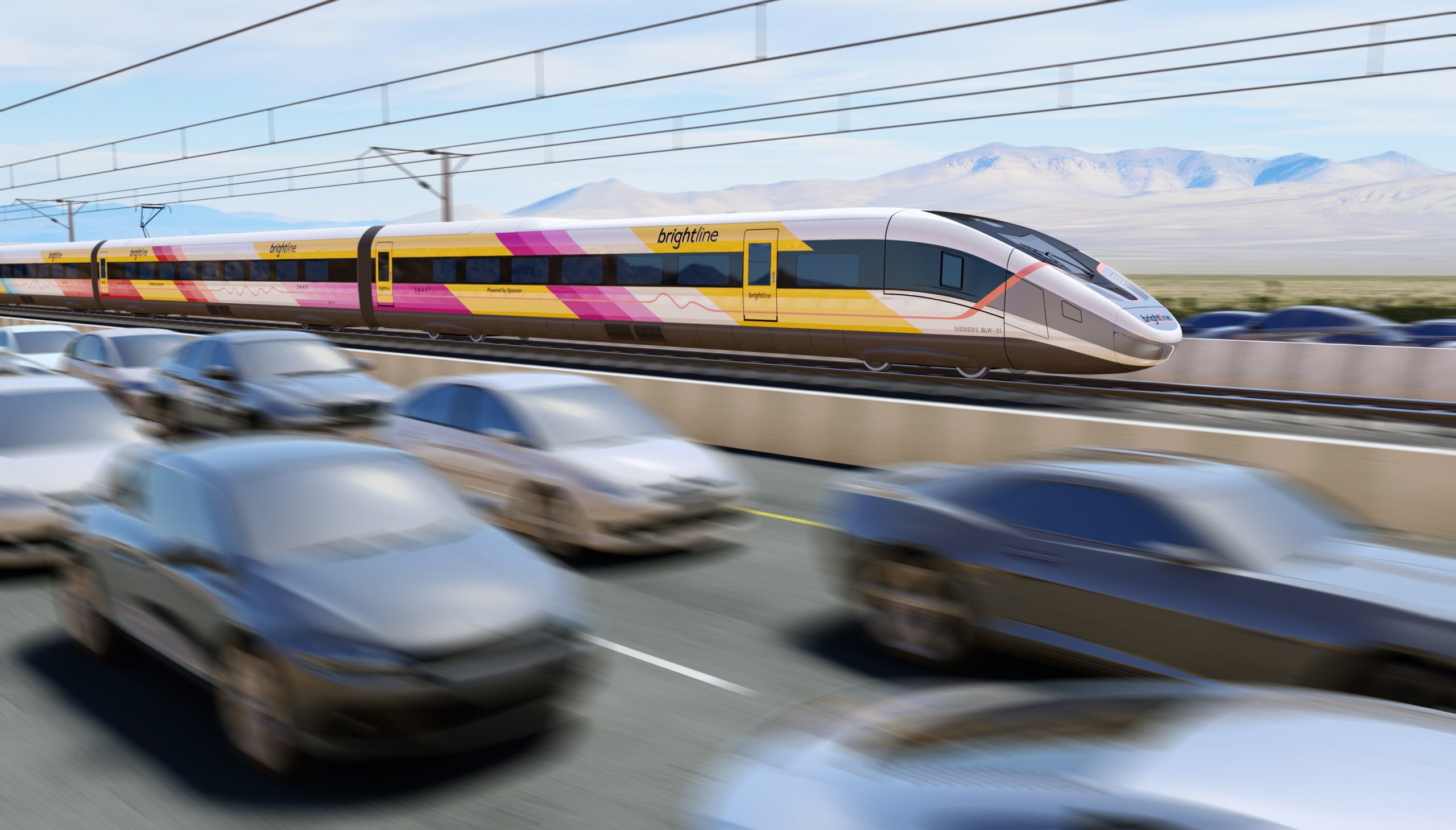 Train à grande vitesse Siemens pour Brightline West