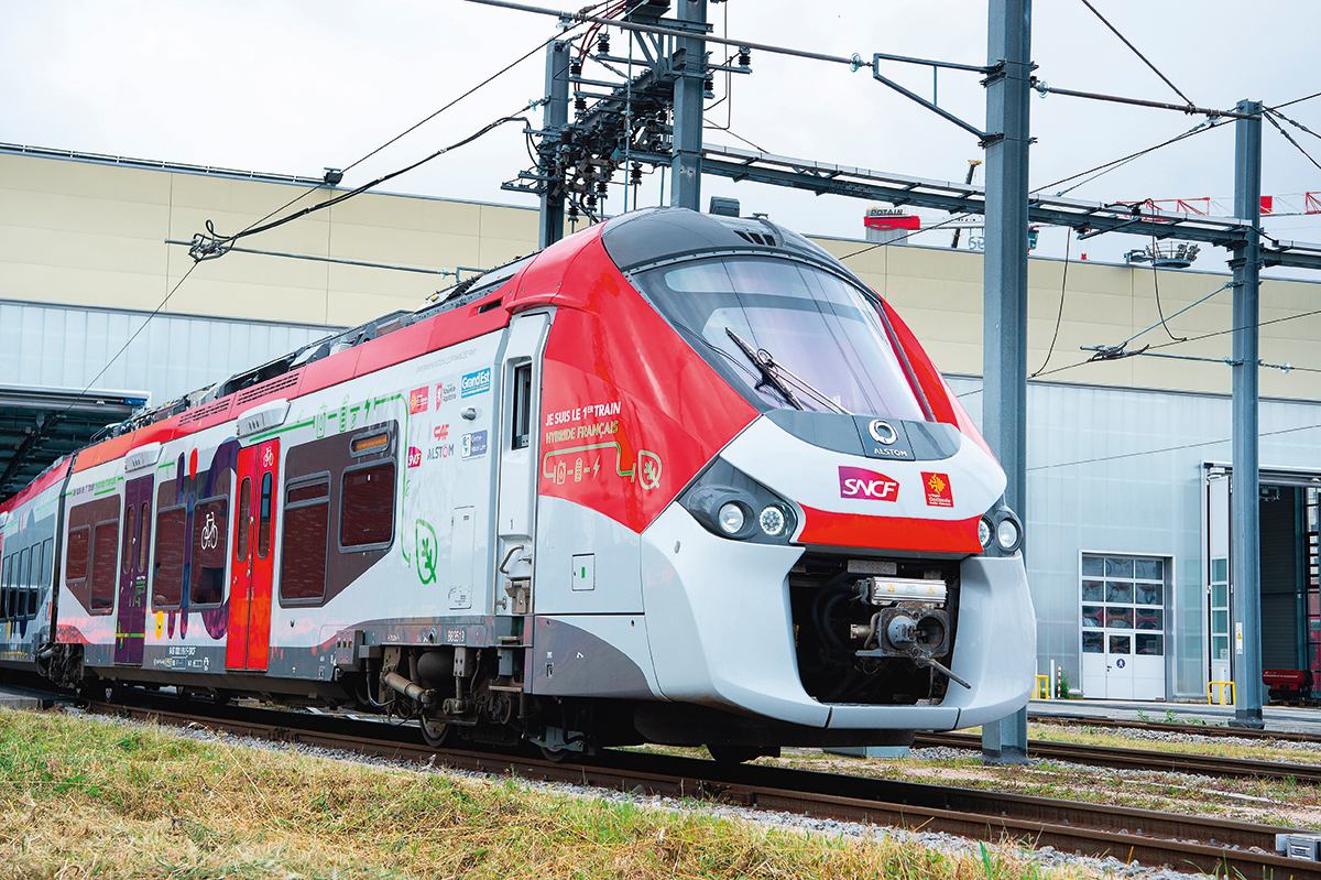Trains à batteries