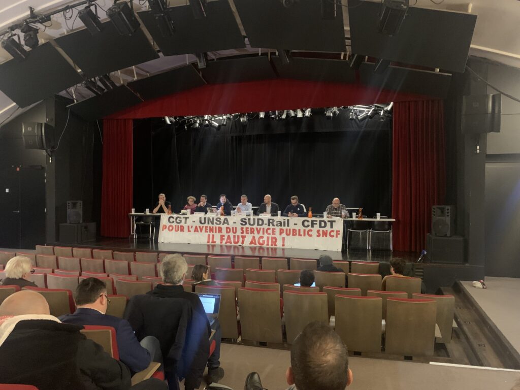 Syndicats SNCF