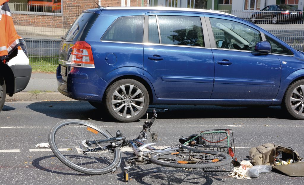 Accident de Vélo violences routières