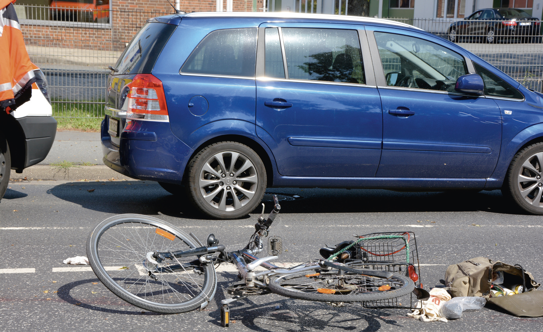 Accident de Vélo violences routières
