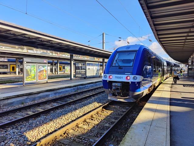 TER en gare d’Amiens (2024) Hauts-de-France