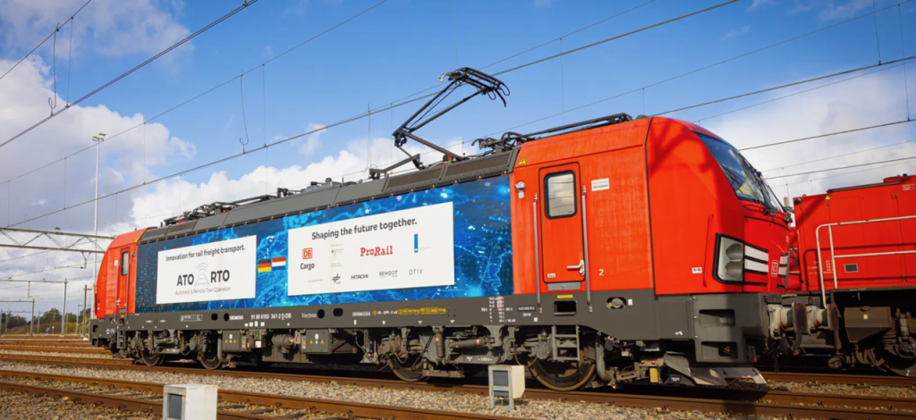 Test d'un train automatique sur la Betuwe Line