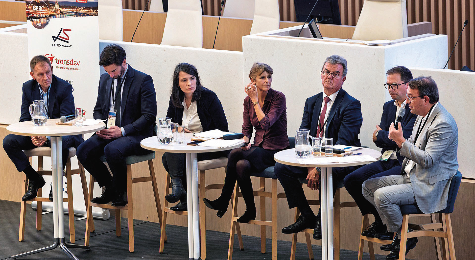La conférence a eu lieu le 16 octobre au Conseil régional d’Île-de-France à Saint-Ouen.