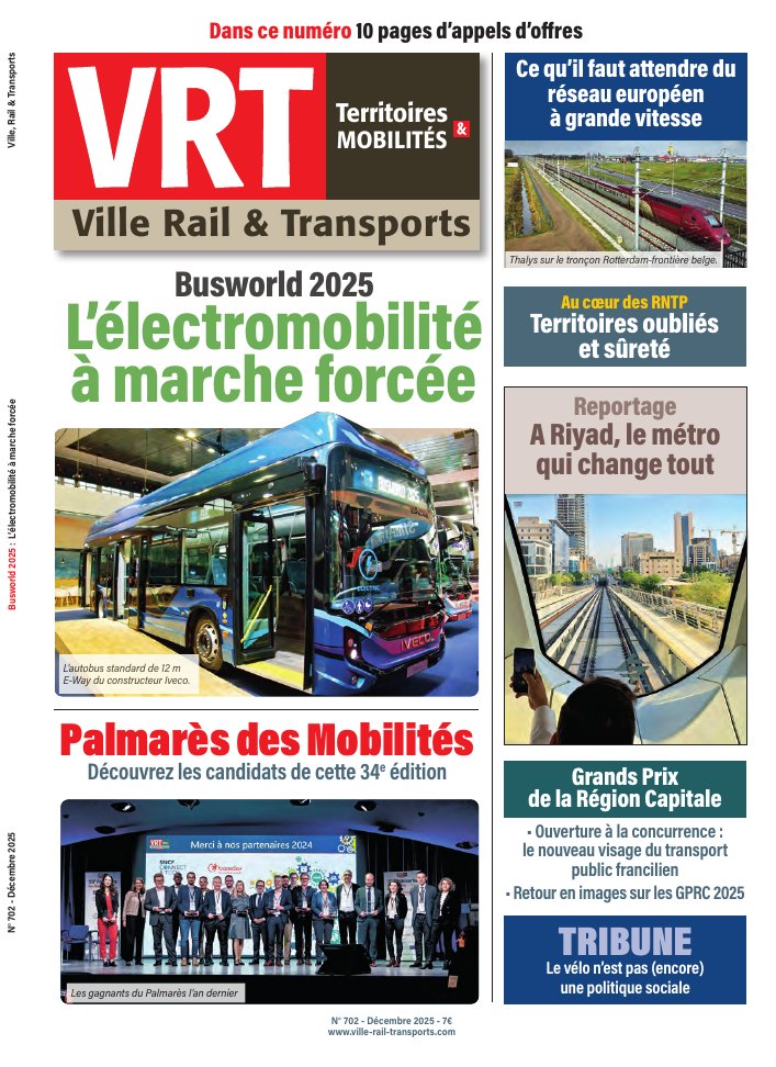 Ville, Rail et Transports 702 – Numérique