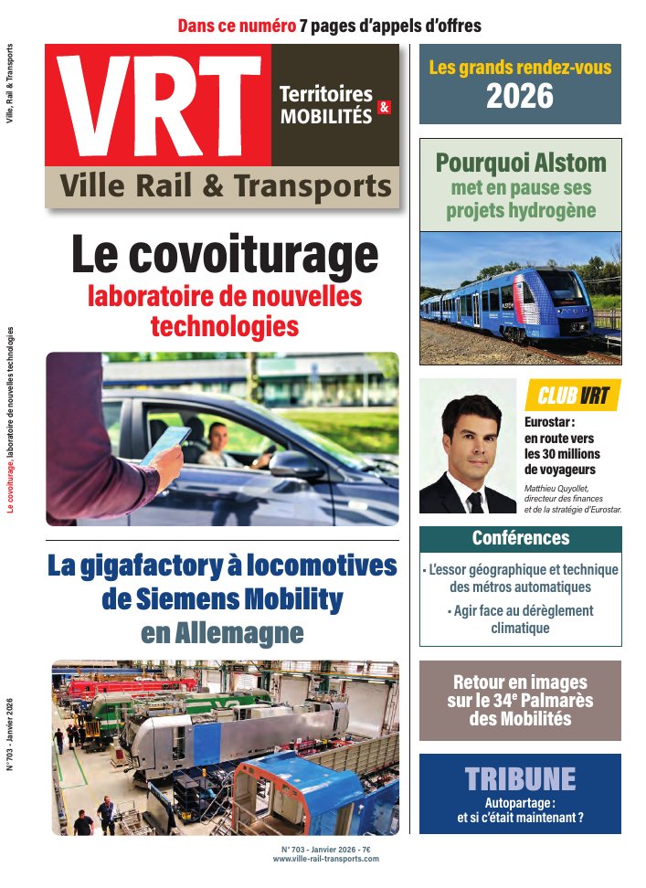Ville, Rail et Transports 703 – Numérique